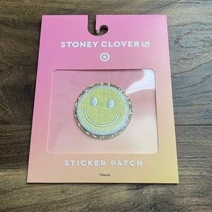 stoney clover lane x target smiley sticker patch